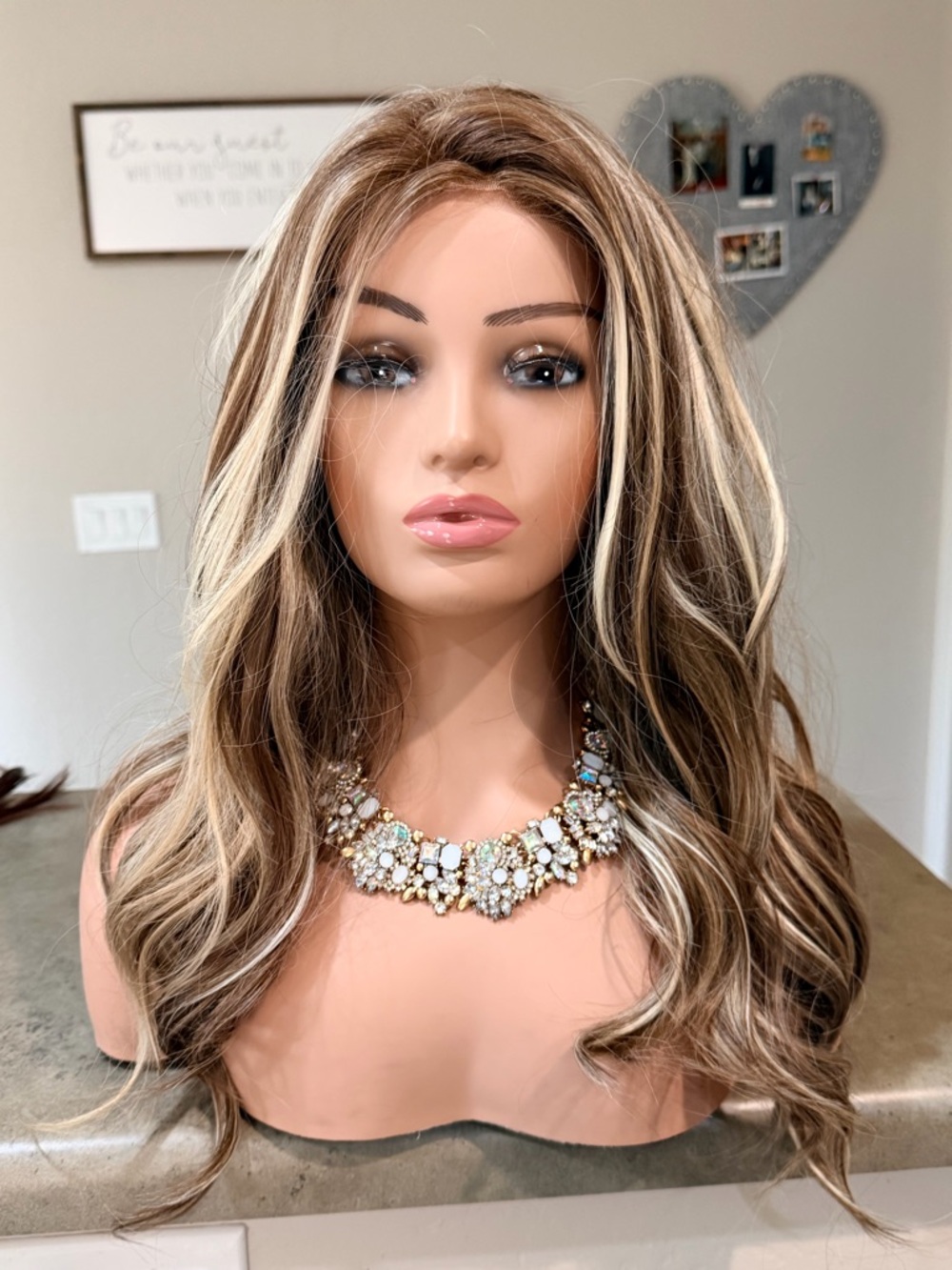 Tainted Love by CindHAIRella Crowns Highlighted Women's Synthetic wig
